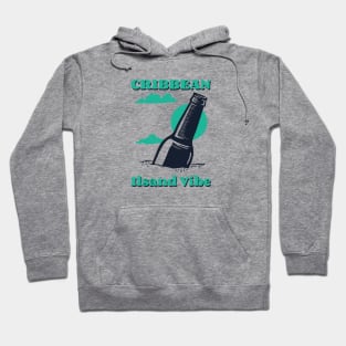 Caribbean island vibe beer Hoodie